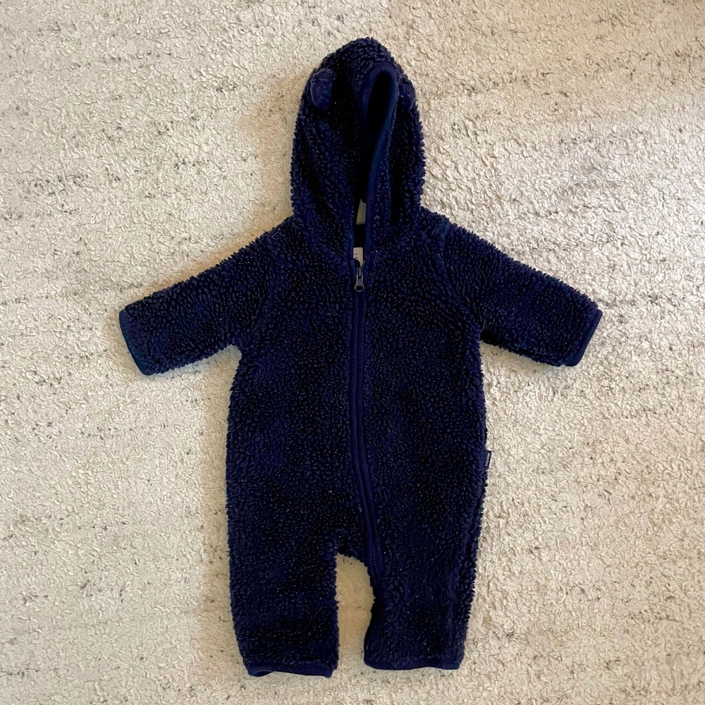 Sherpa winter bear suit